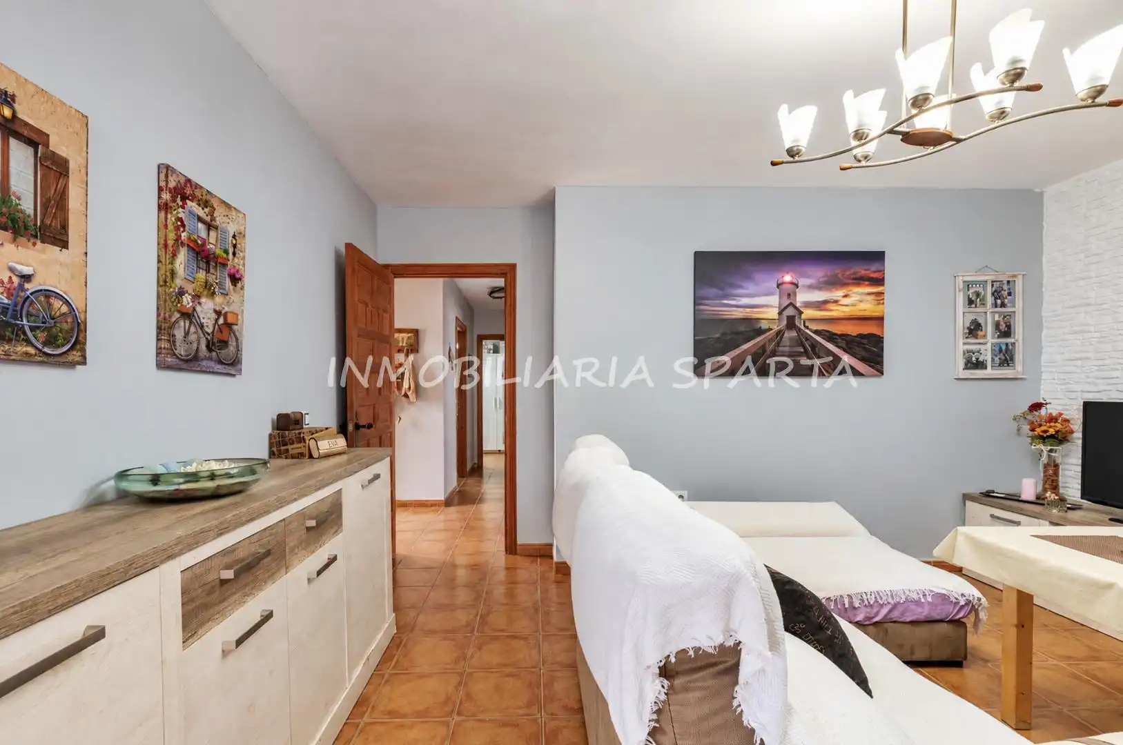 Sala d'estar de Casa o xalet en venda en Espartinas Pueblo