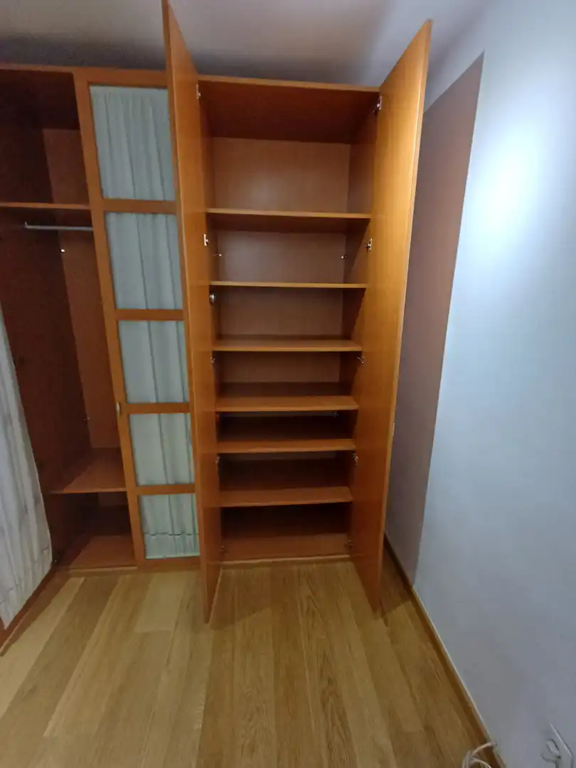 Schlafzimmer von Wohnung zur Miete in Burjassot mit Parkett, Terrasse und Ofen