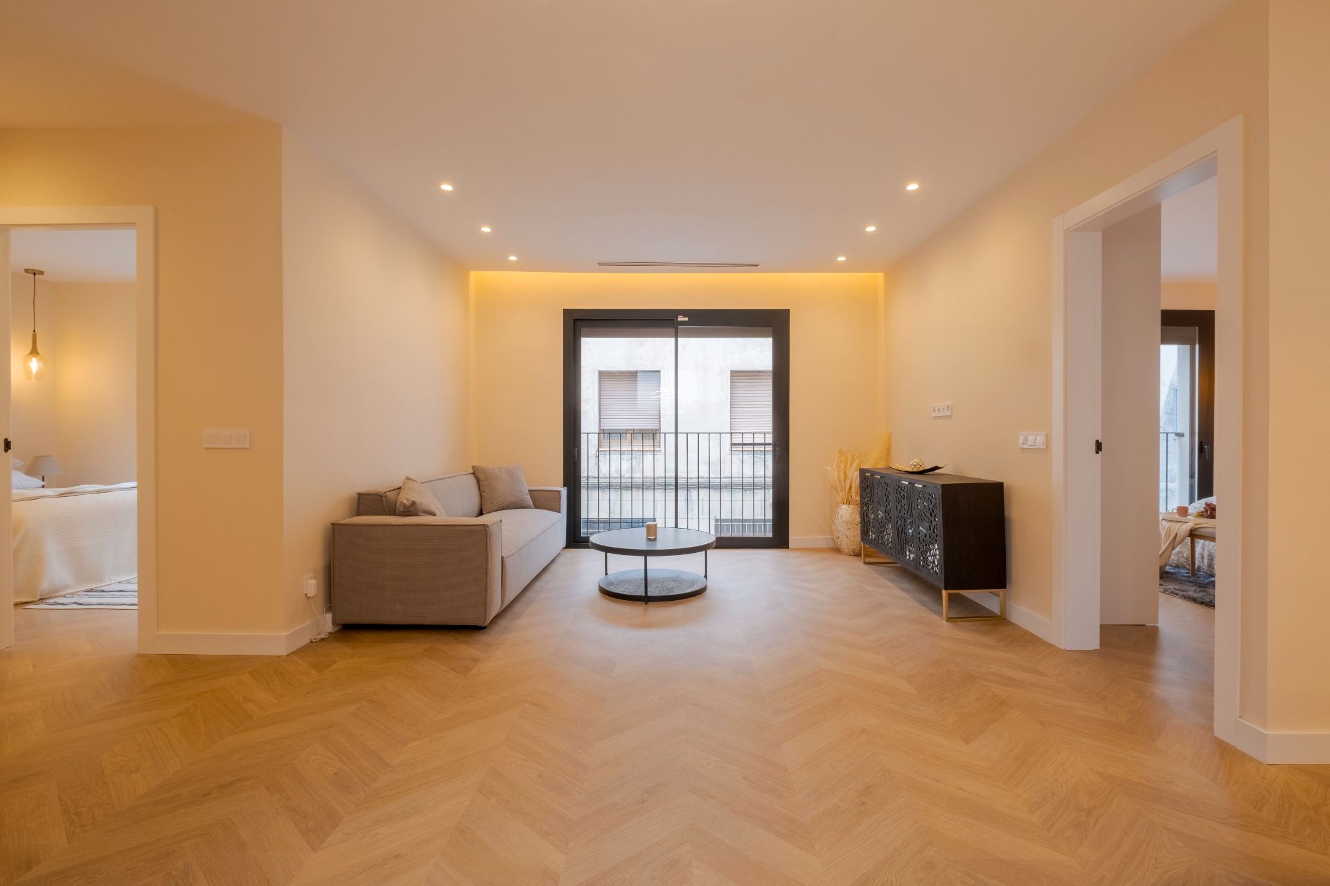 Sala d'estar de Àtic en venda en  Barcelona Capital amb Aire condicionat, Calefacció i Parquet