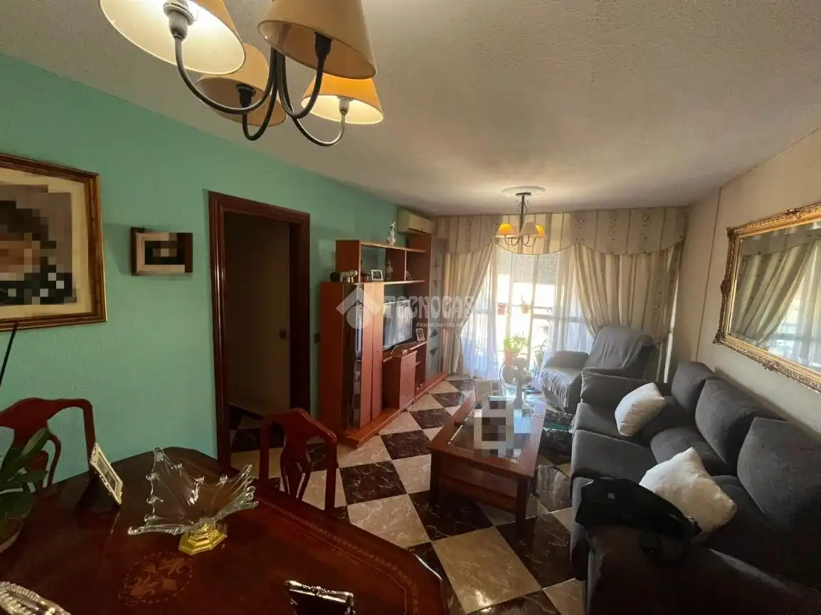 Sala de estar de Piso en venta en Málaga con Balcón