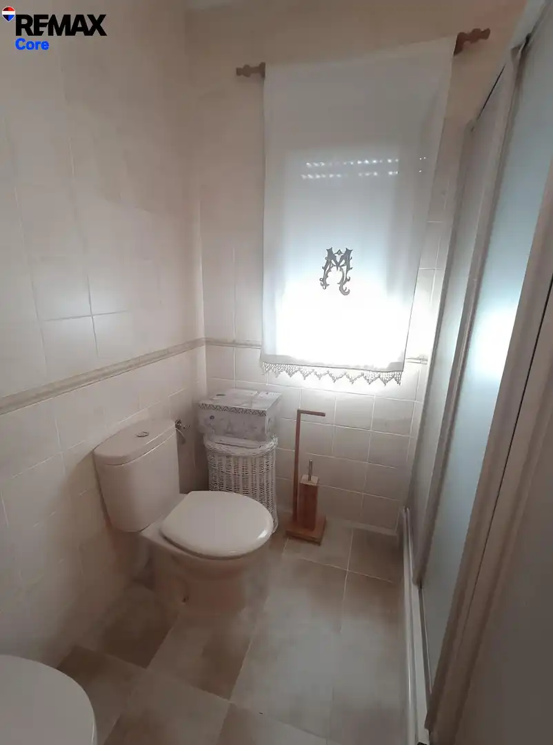 Baño de Casa o chalet en venta en Badajoz con Aire acondicionado, Jardín privado y Trastero