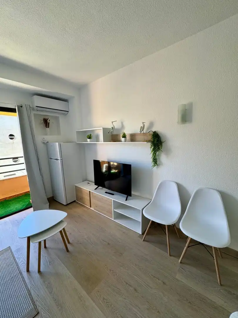 Living room of Study for rent in Torremolinos  with Air Conditioner and Furnished