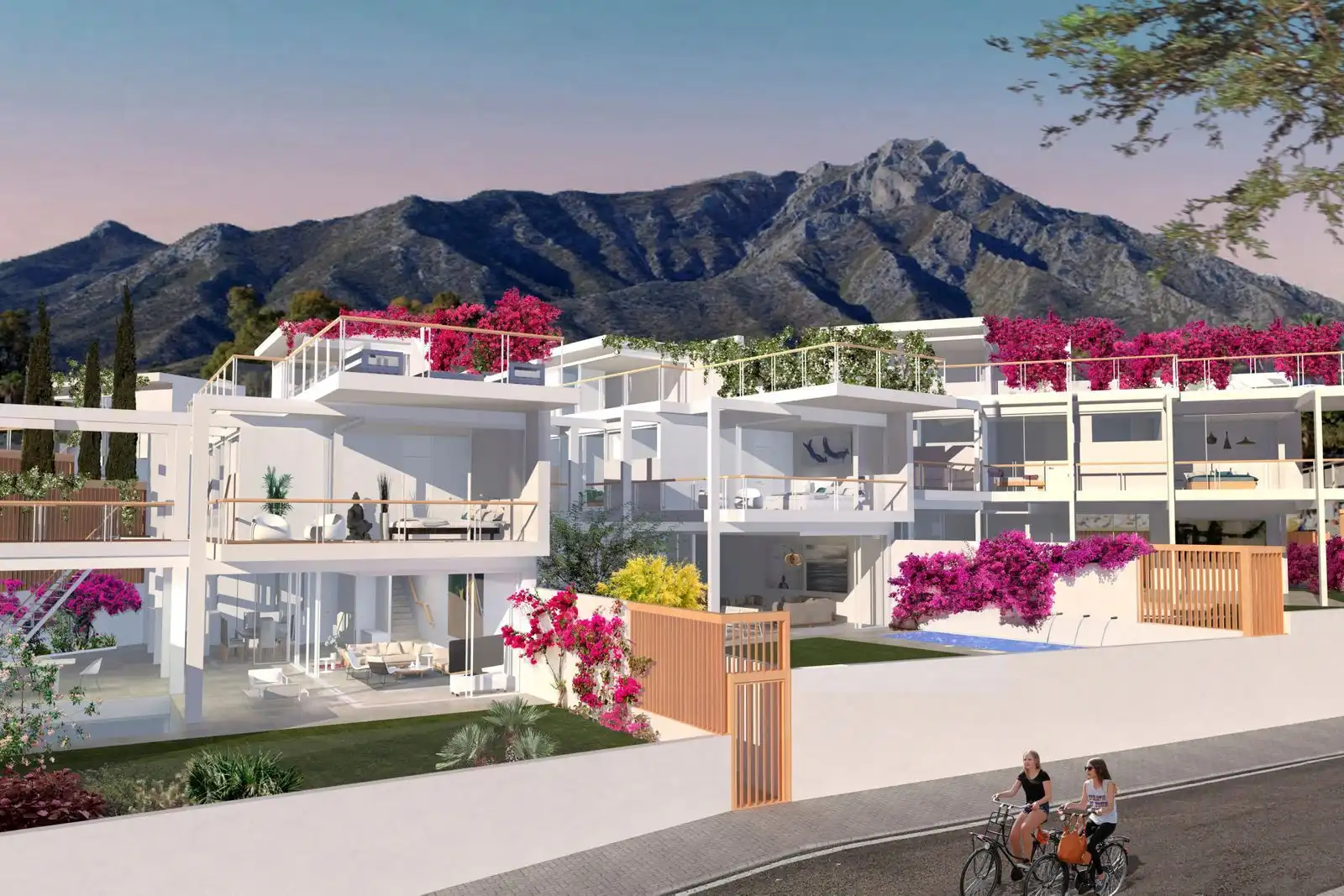 Vista exterior de Casa o chalet en venta en Marbella con Aire acondicionado, Calefacción y Jardín privado