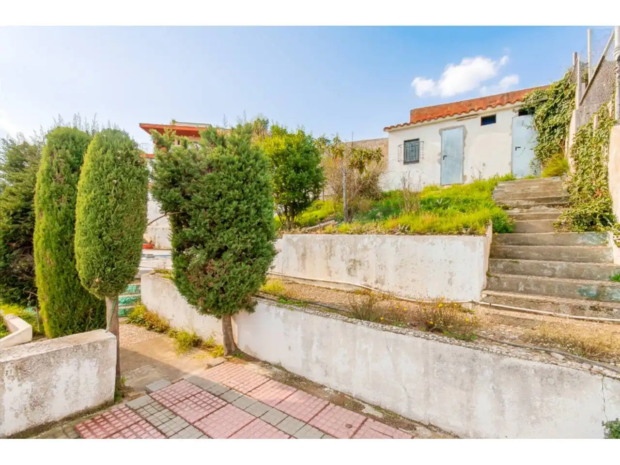 Exterior view of Houses for sale in Esplugues de Llobregat  with Air Conditioner, Heating and Private garden