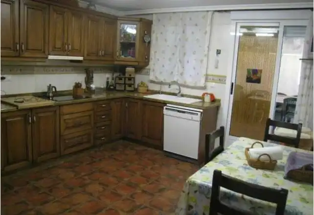 Kitchen of Houses for sale in Aspe  with Air Conditioner, Terrace and Swimming Pool