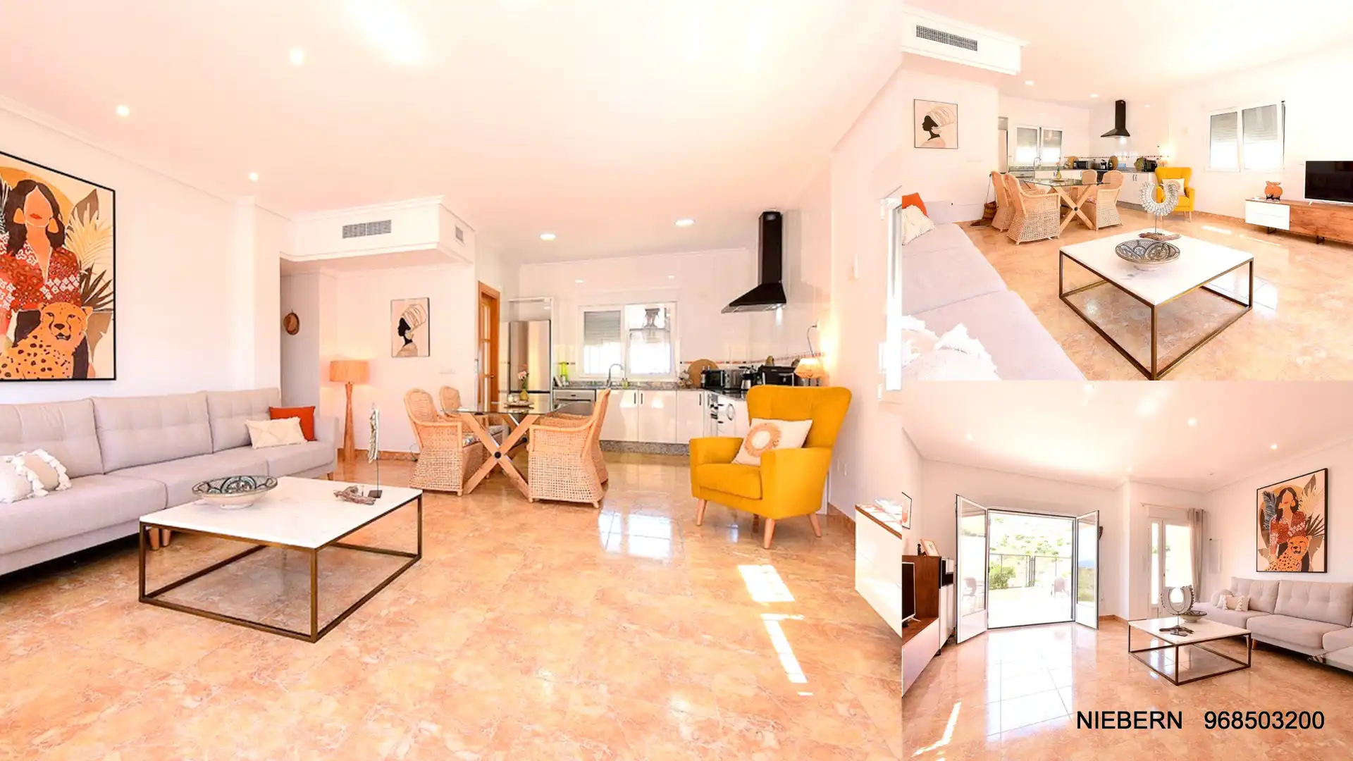 Living room of Houses for rent in Cartagena  with Air Conditioner, Terrace and Swimming Pool