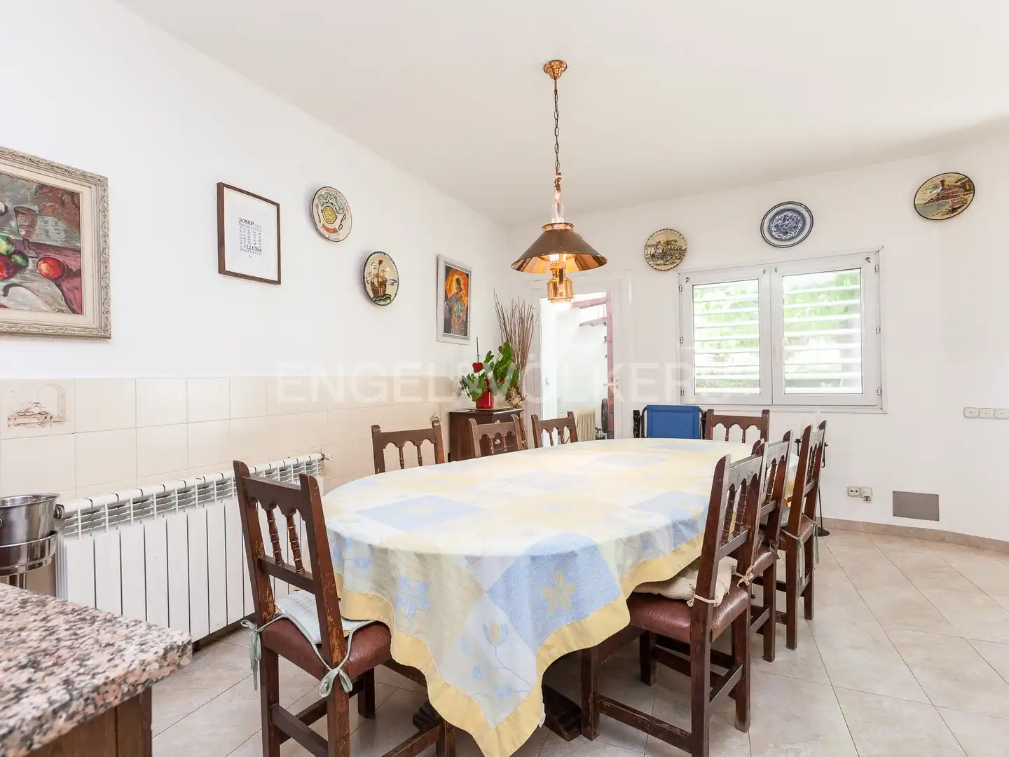 Comedor de Casa o chalet en venta en Mataró con Aire acondicionado, Calefacción y Jardín privado