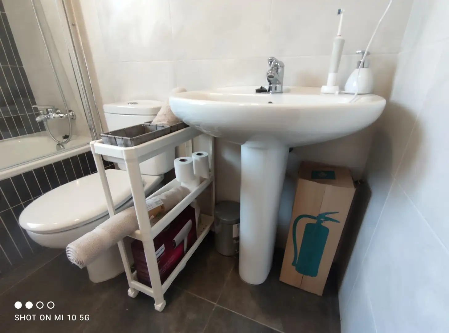 Baño de Casa o chalet de alquiler en Miengo con Jardín privado, Terraza y Piscina comunitaria