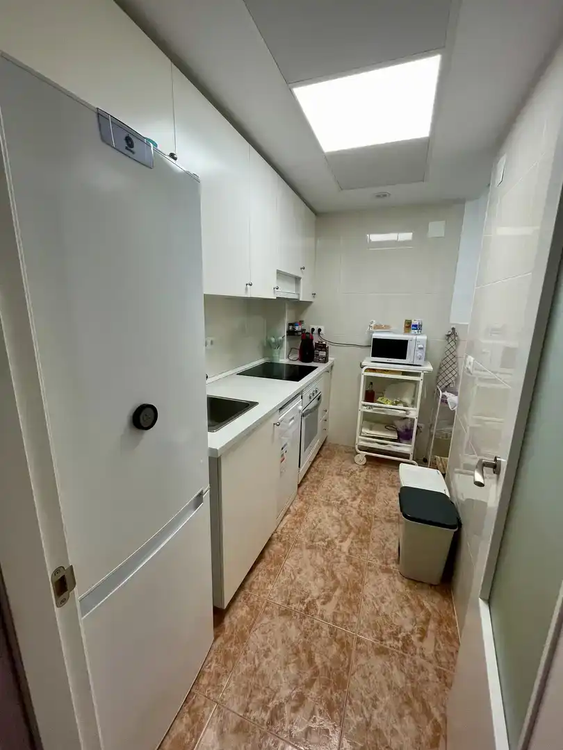 Cocina de Apartamento de alquiler en Benicasim / Benicàssim con Aire acondicionado, Piscina y Amueblado
