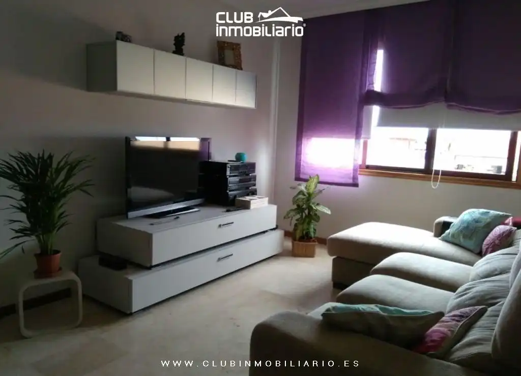 Sala de estar de Piso de alquiler en Santa Cruz de Tenerife con Aire acondicionado, Terraza y Balcón