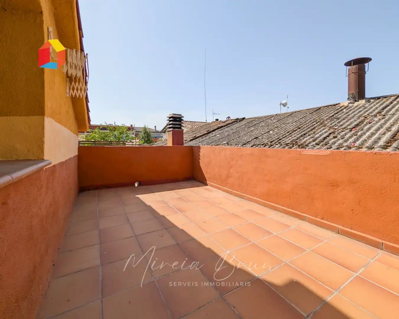 Terraza de Casa adosada en venta en Seva con Calefacción