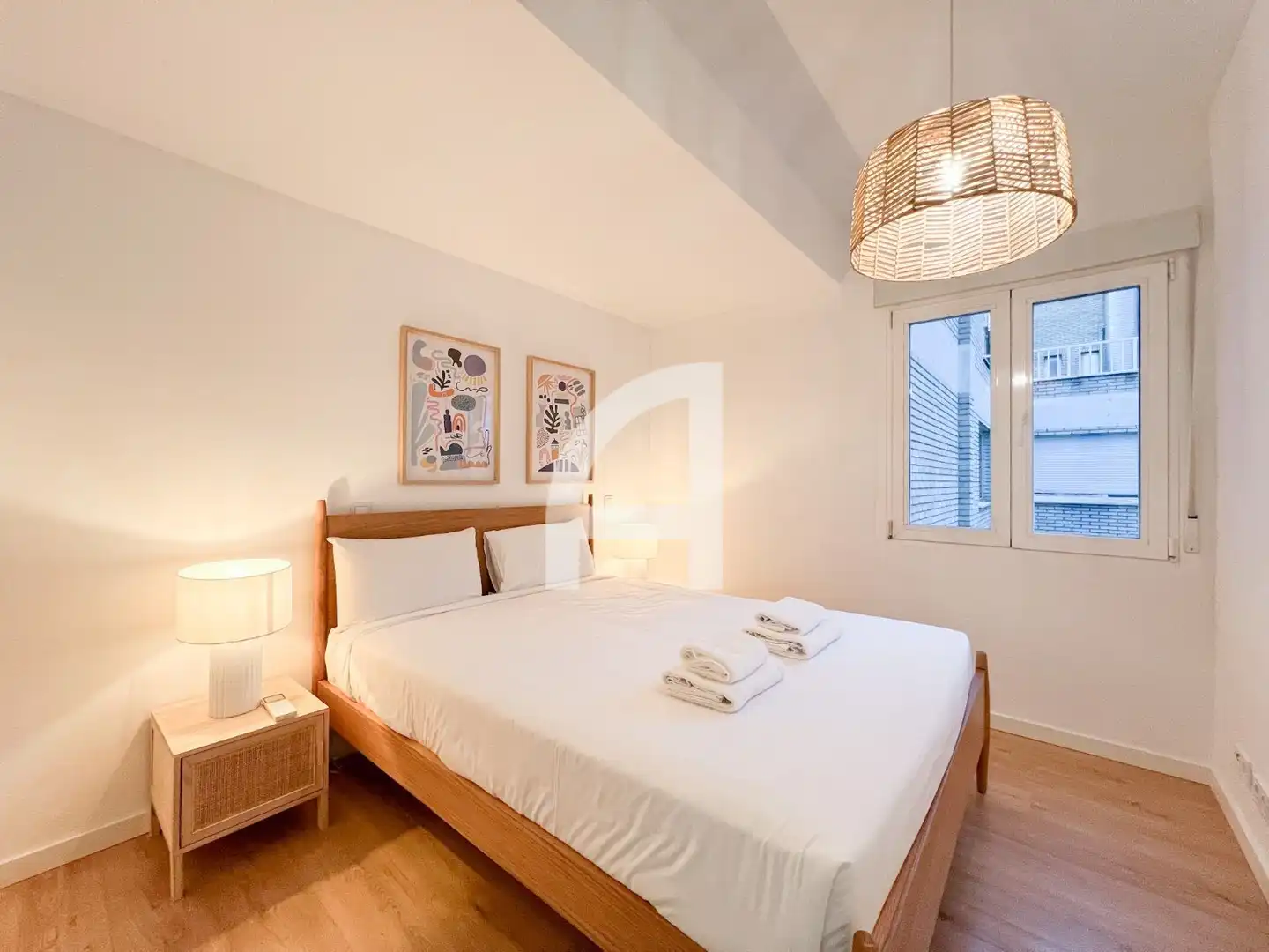 Habitación de Piso de alquiler en Madrid con Aire acondicionado, Calefacción y Amueblado