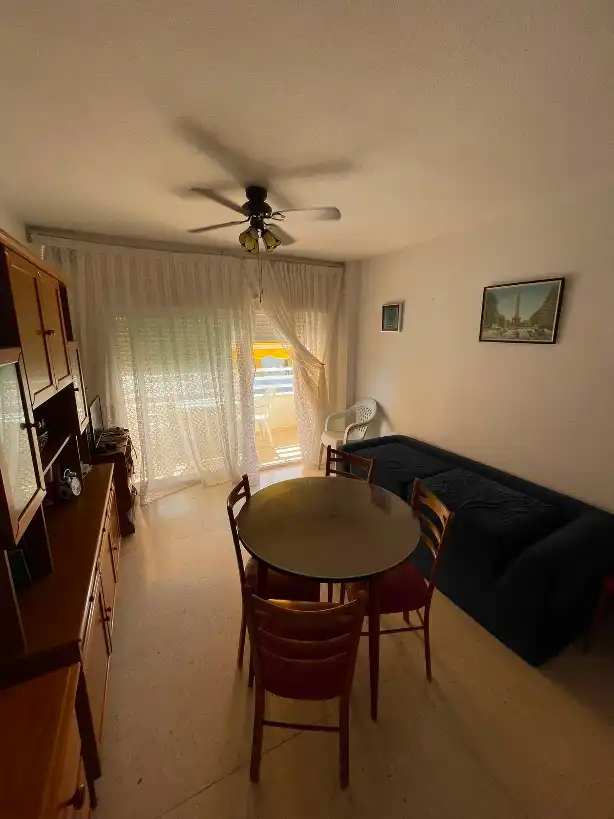 Living room of Apartments for sale in Vélez-Málaga  with Terrace, Furnished and Oven