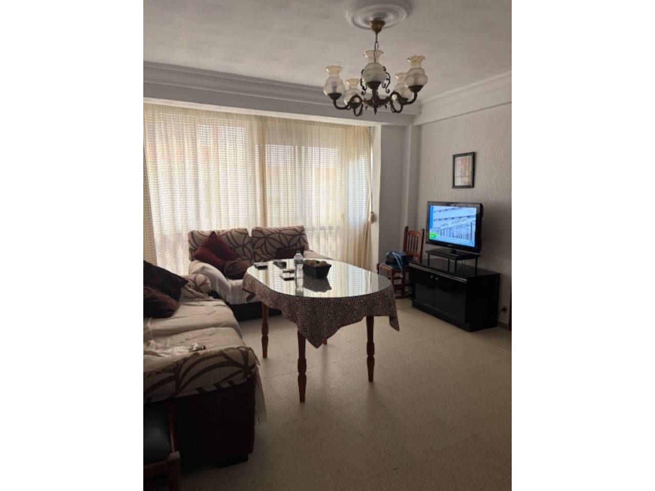 Living room of Flat for sale in  Huelva Capital  with Air Conditioner and Storage room