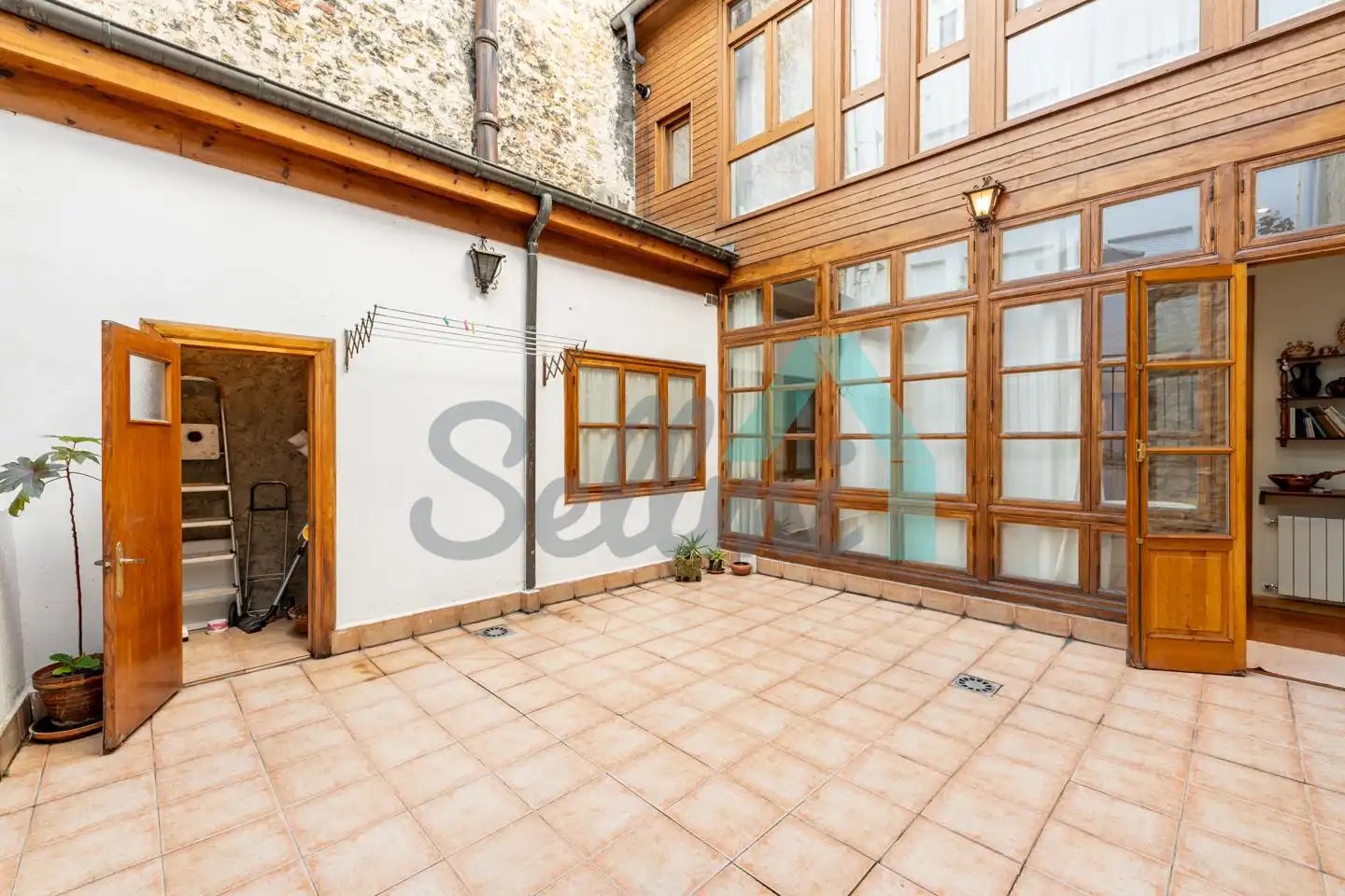 Terrace of Flat for sale in Oviedo   with Heating, Parquet flooring and Terrace