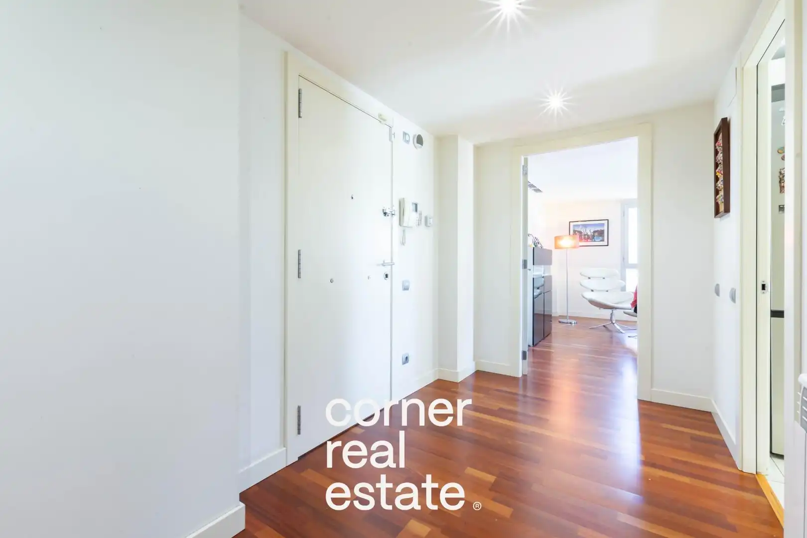 Exterior view of Flat for sale in Sant Cugat del Vallès  with Air Conditioner, Heating and Parquet flooring