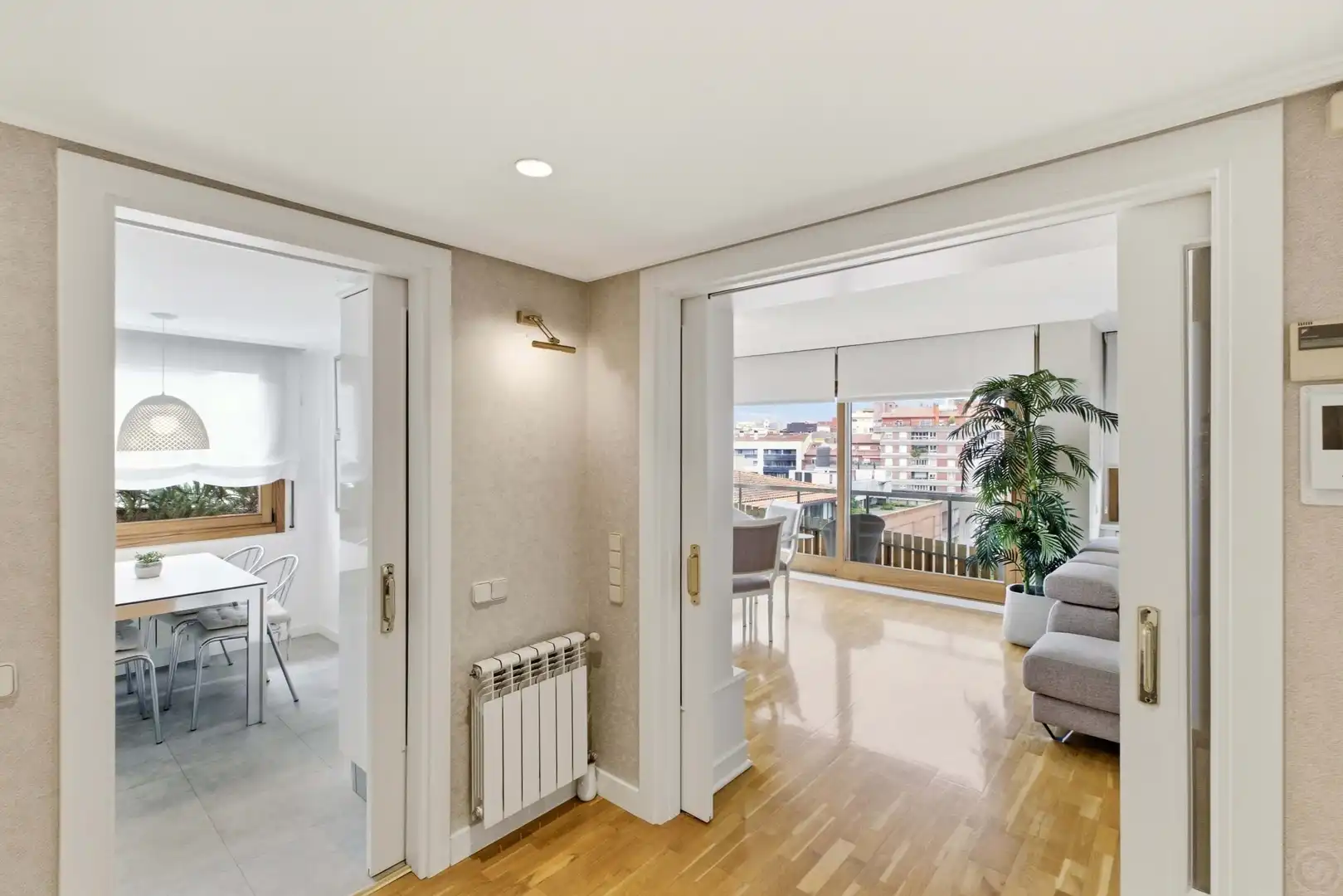 Living room of Duplexes for sale in Girona  with Air Conditioner, Heating and Terrace