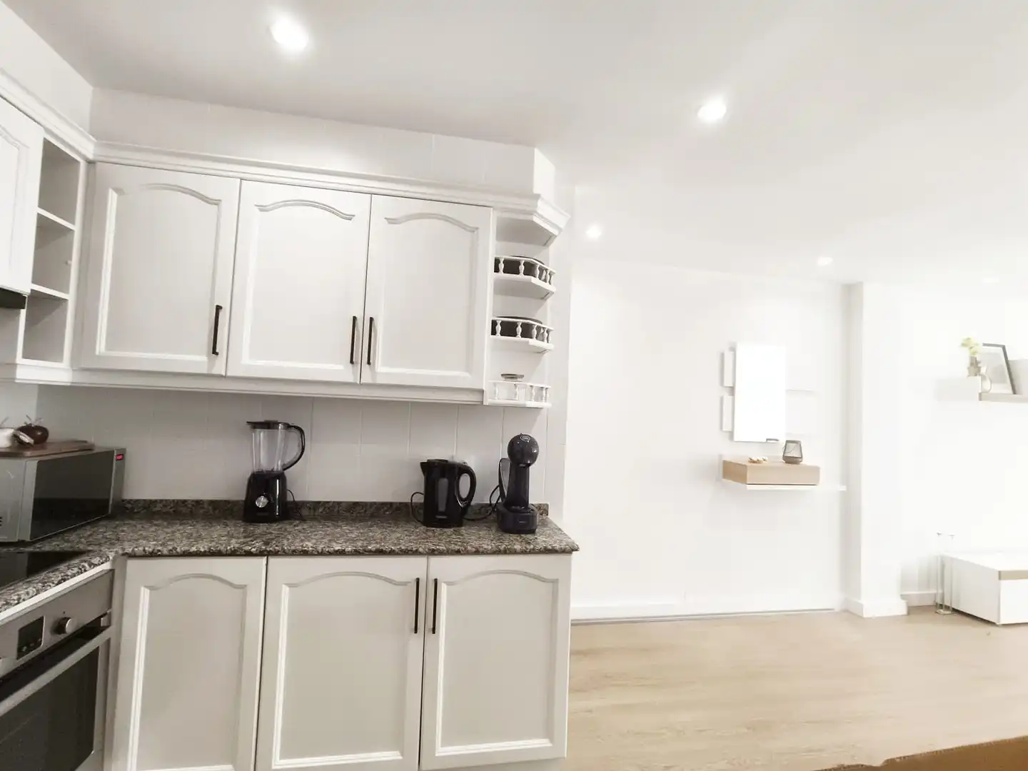 Kitchen of Flat for rent in Castellón de la Plana / Castelló de la Plana  with Furnished, TV and Internet
