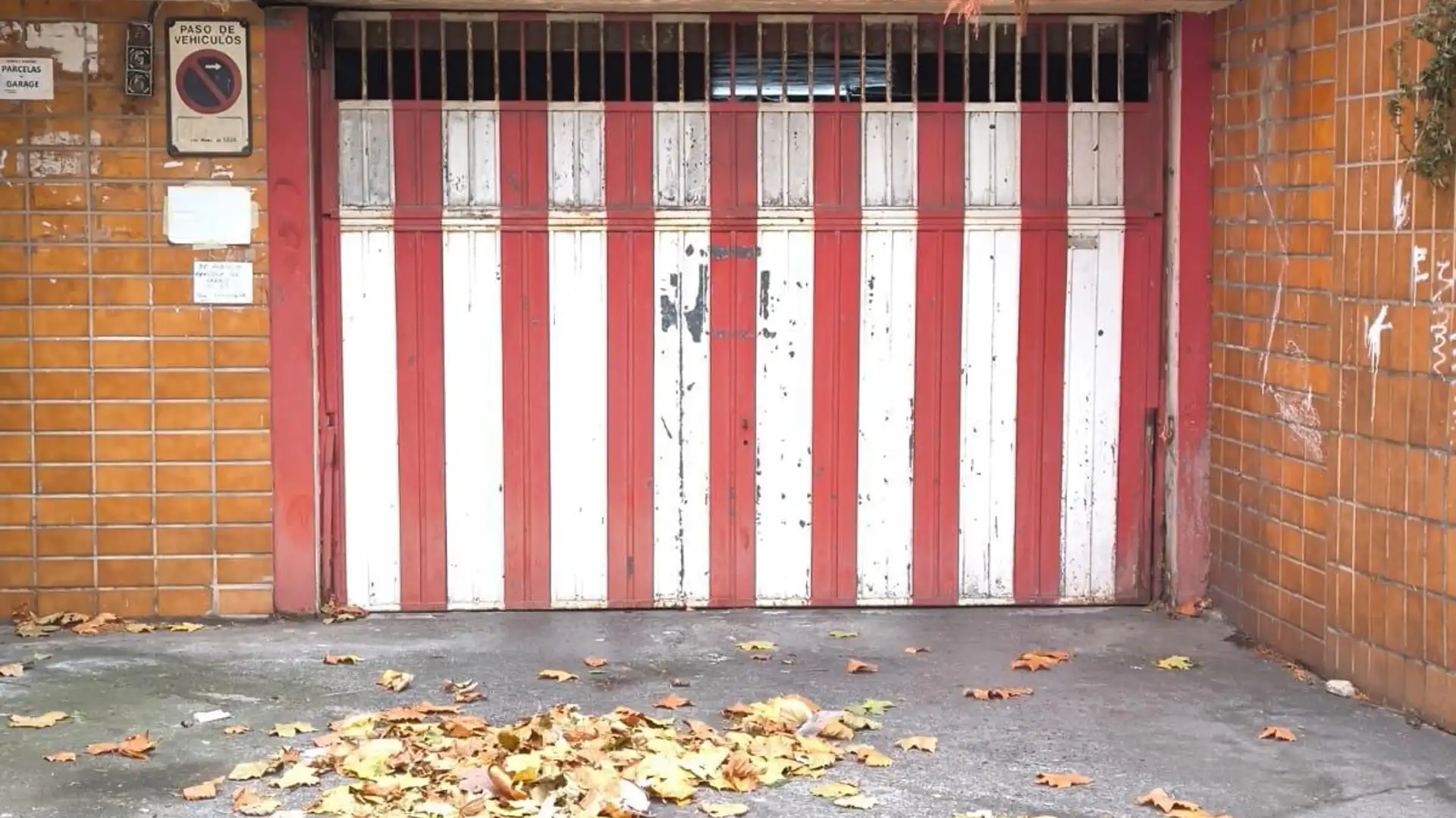 Vista exterior de Garaje en venta en Bilbao 