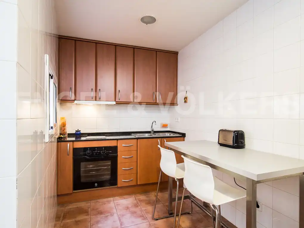 Kitchen of Flat for sale in Barcelona  with Heating