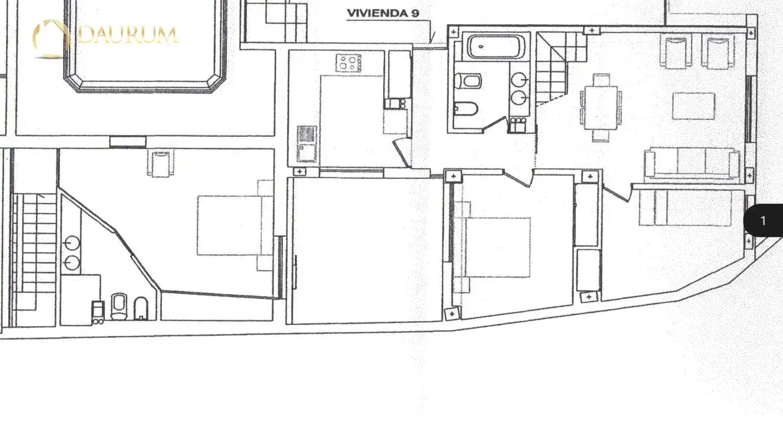 Duplex with lift for sale in Casco Antiguo, imagen 26