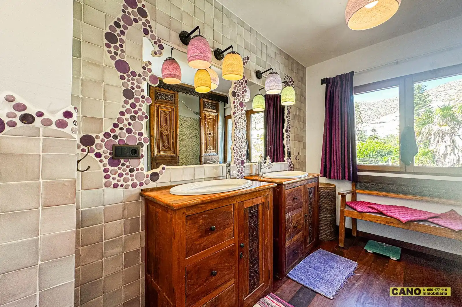 Bathroom of Houses for sale in Níjar  with Air Conditioner, Heating and Terrace