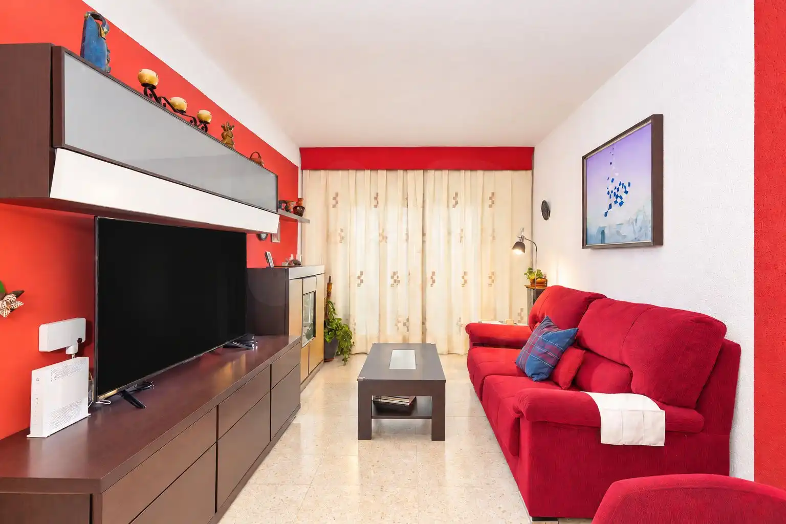 Living room of Flat for sale in La Plana