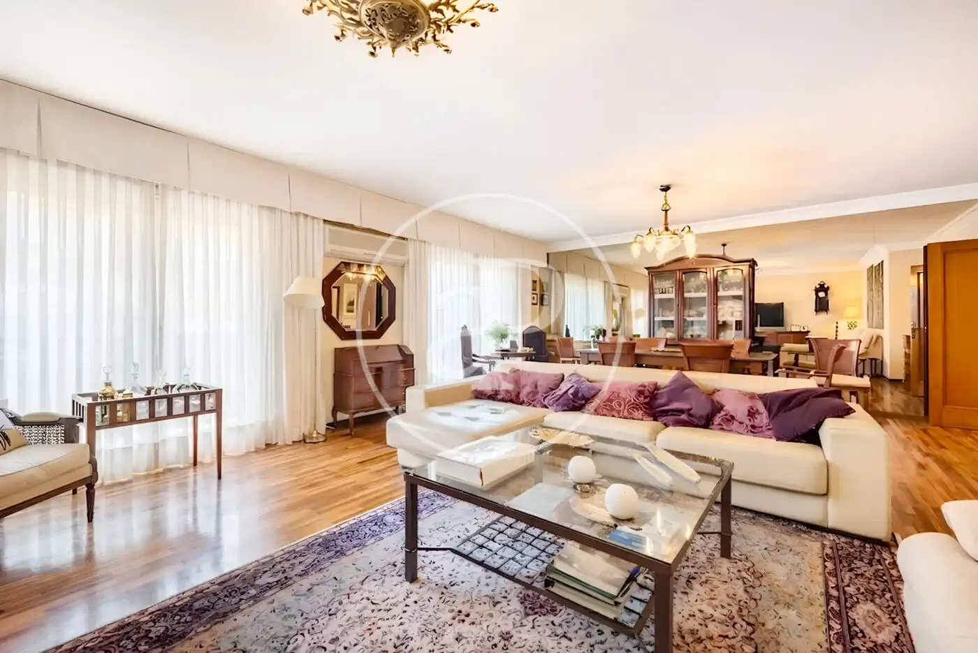 Living room of Flat for sale in Madrid  with Air Conditioner, Heating and Terrace