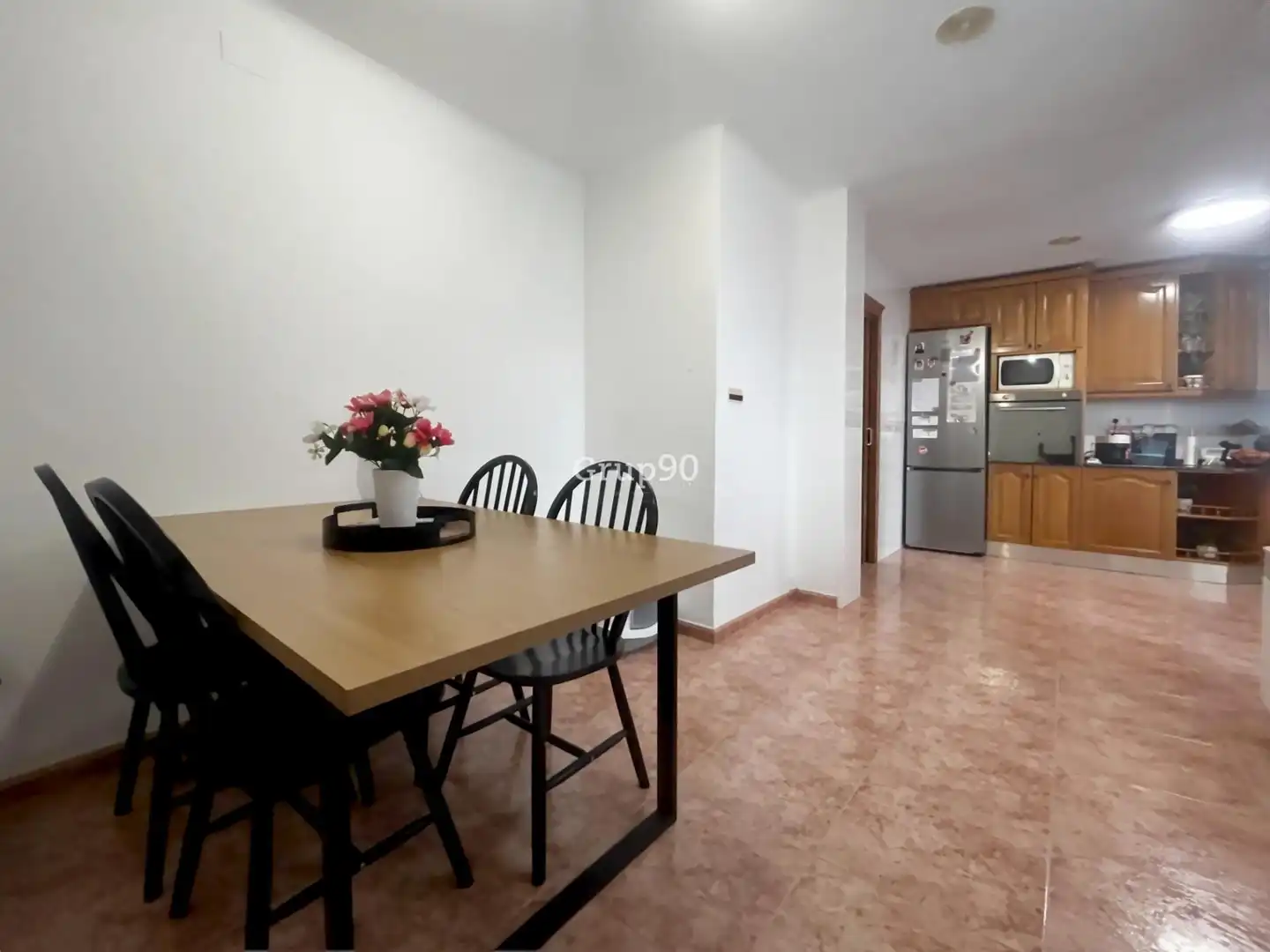 Dining room of Flat for sale in Lleida  with Air Conditioner, Heating and Balcony