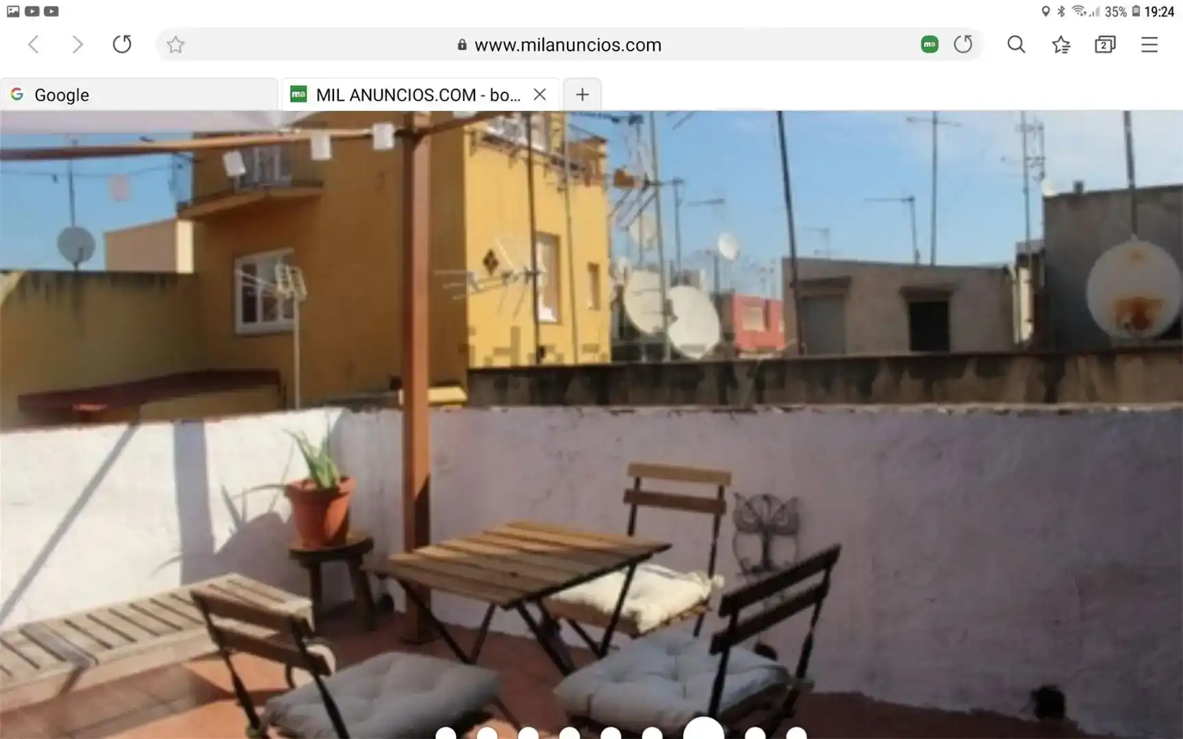 Terrassa de Àtic en venda en  Barcelona Capital amb Aire condicionat i Balcó