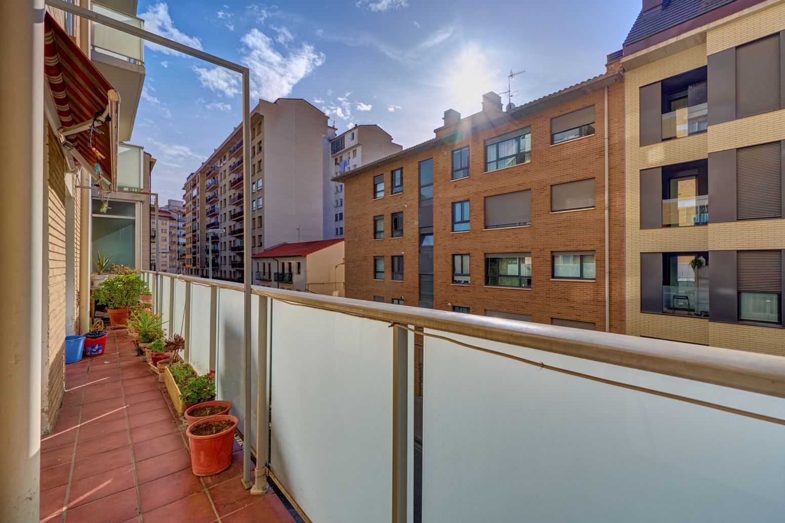 Terrace of Flat for sale in Burlada / Burlata  with Heating and Terrace