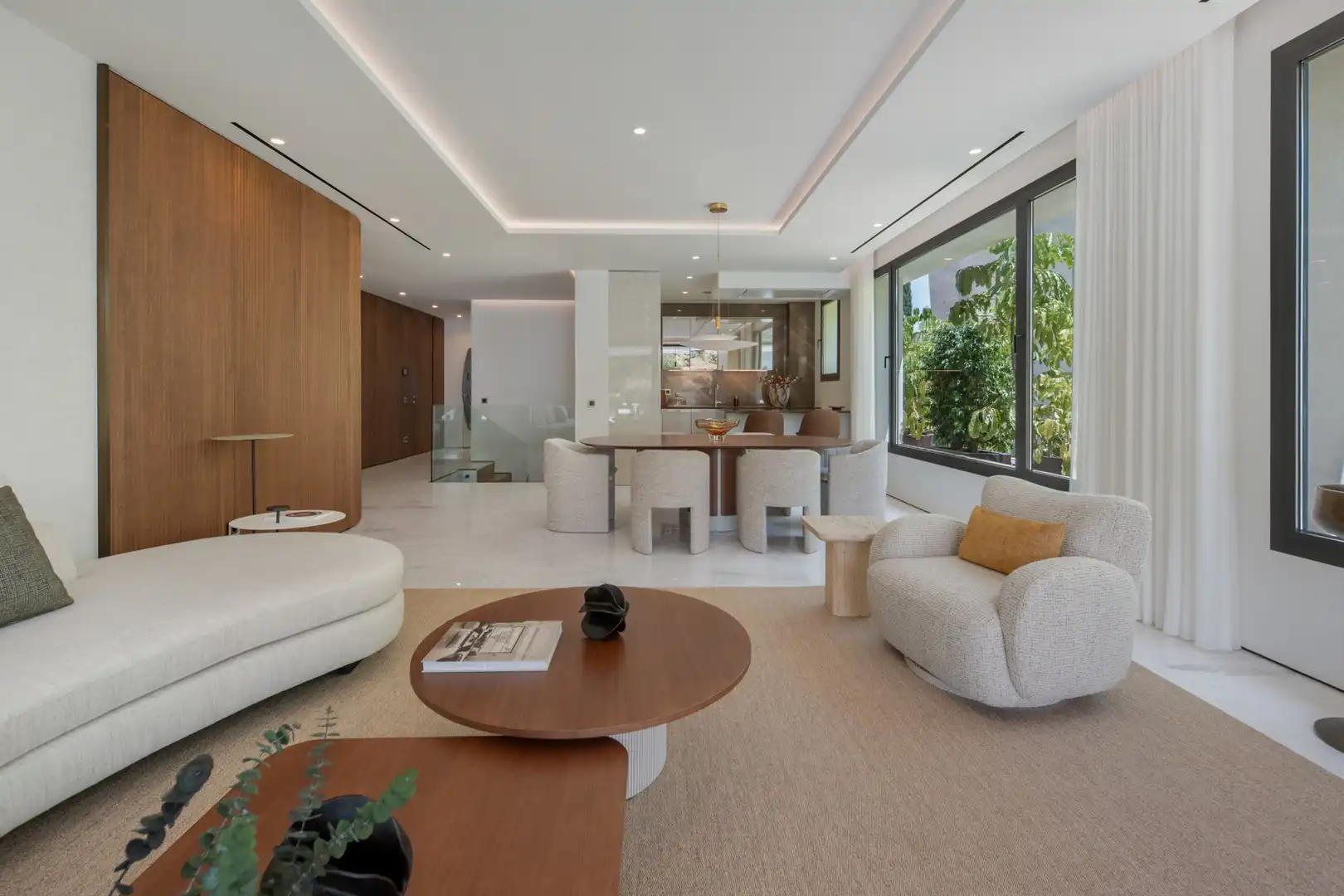 Sala d'estar de Planta baixa en venda en Marbella amb Aire condicionat, Calefacció i Terrassa