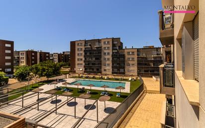 Schwimmbecken von Wohnung zum verkauf in Alhendín mit Klimaanlage und Terrasse