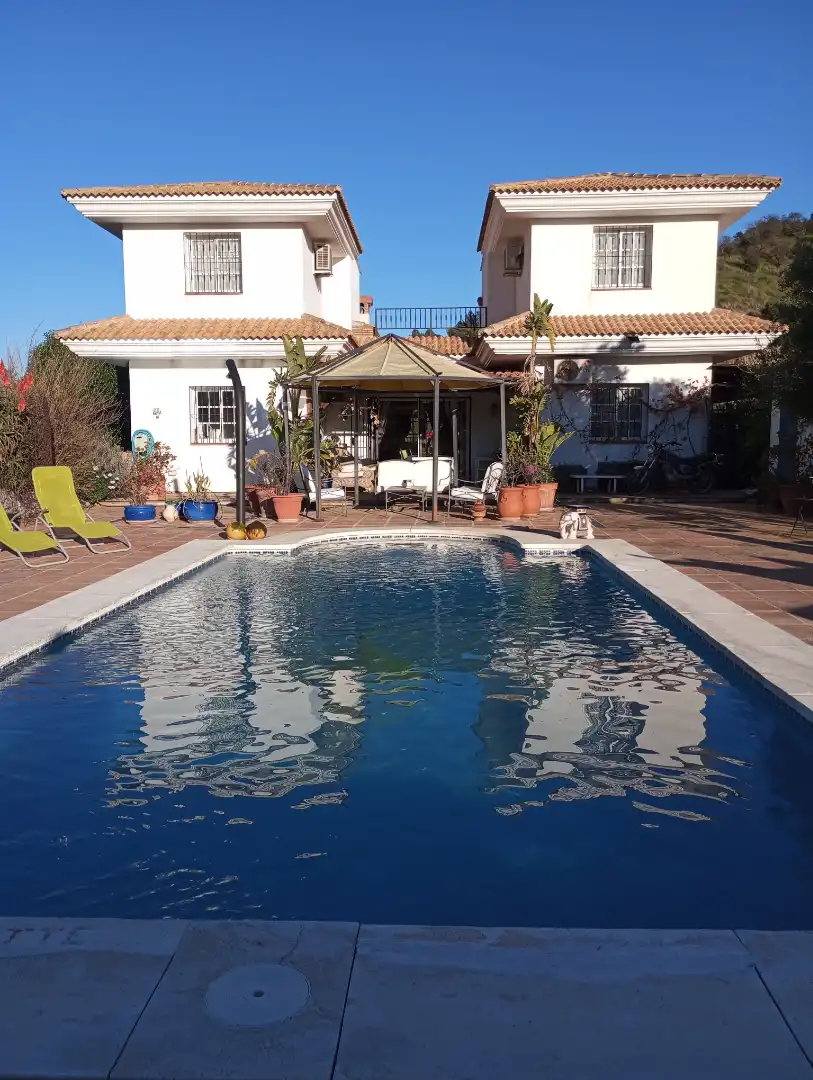 Swimming pool of Country homes for sale in Monda  with Air Conditioner, Heating and Private garden