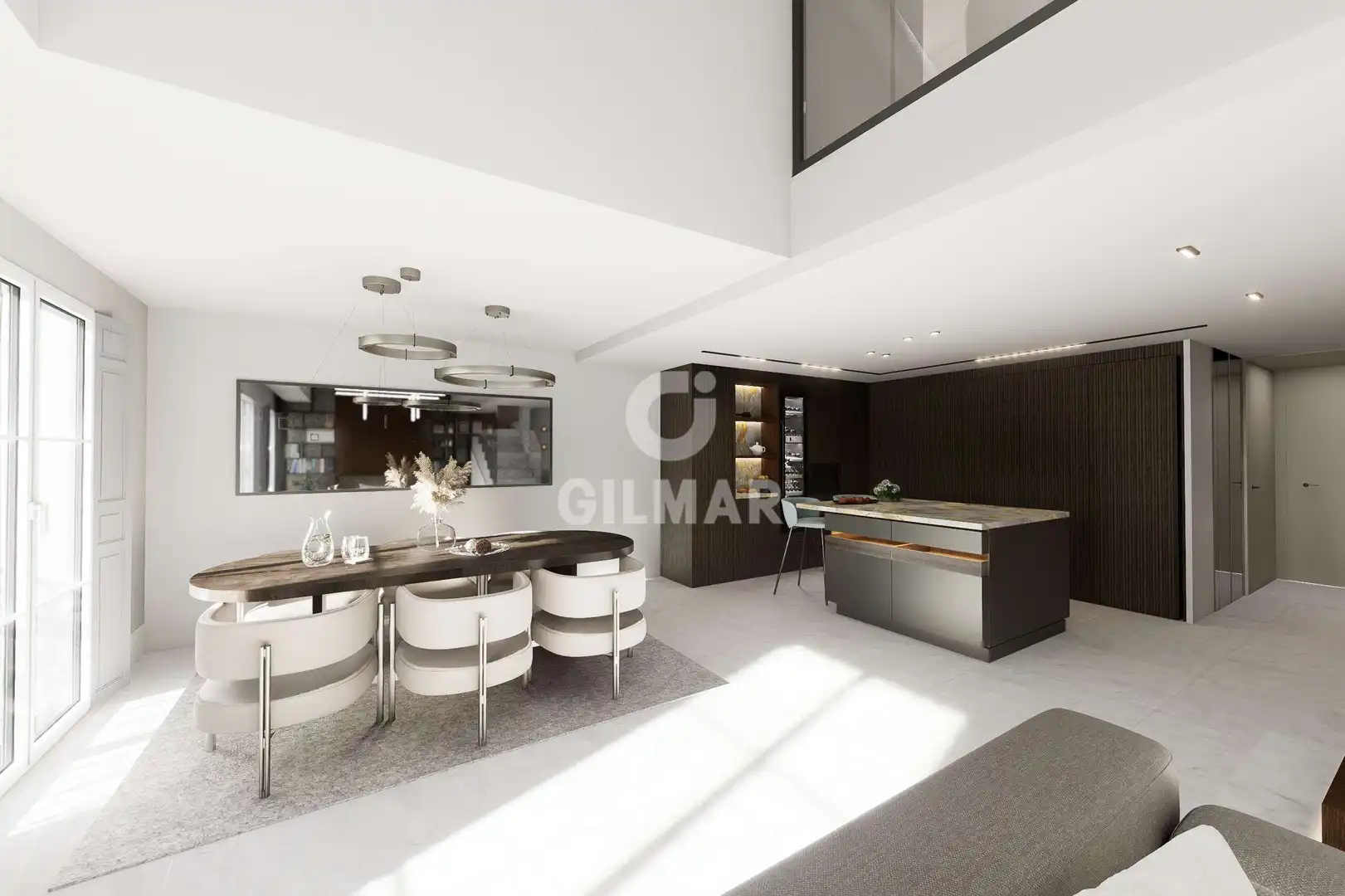 Kitchen of Duplexes for sale in Madrid  with Heating and Balcony