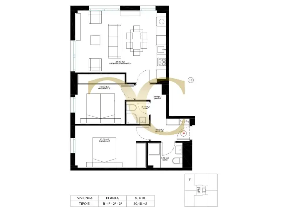 Piso en venta en Soto del Barco con Terraza y Trastero