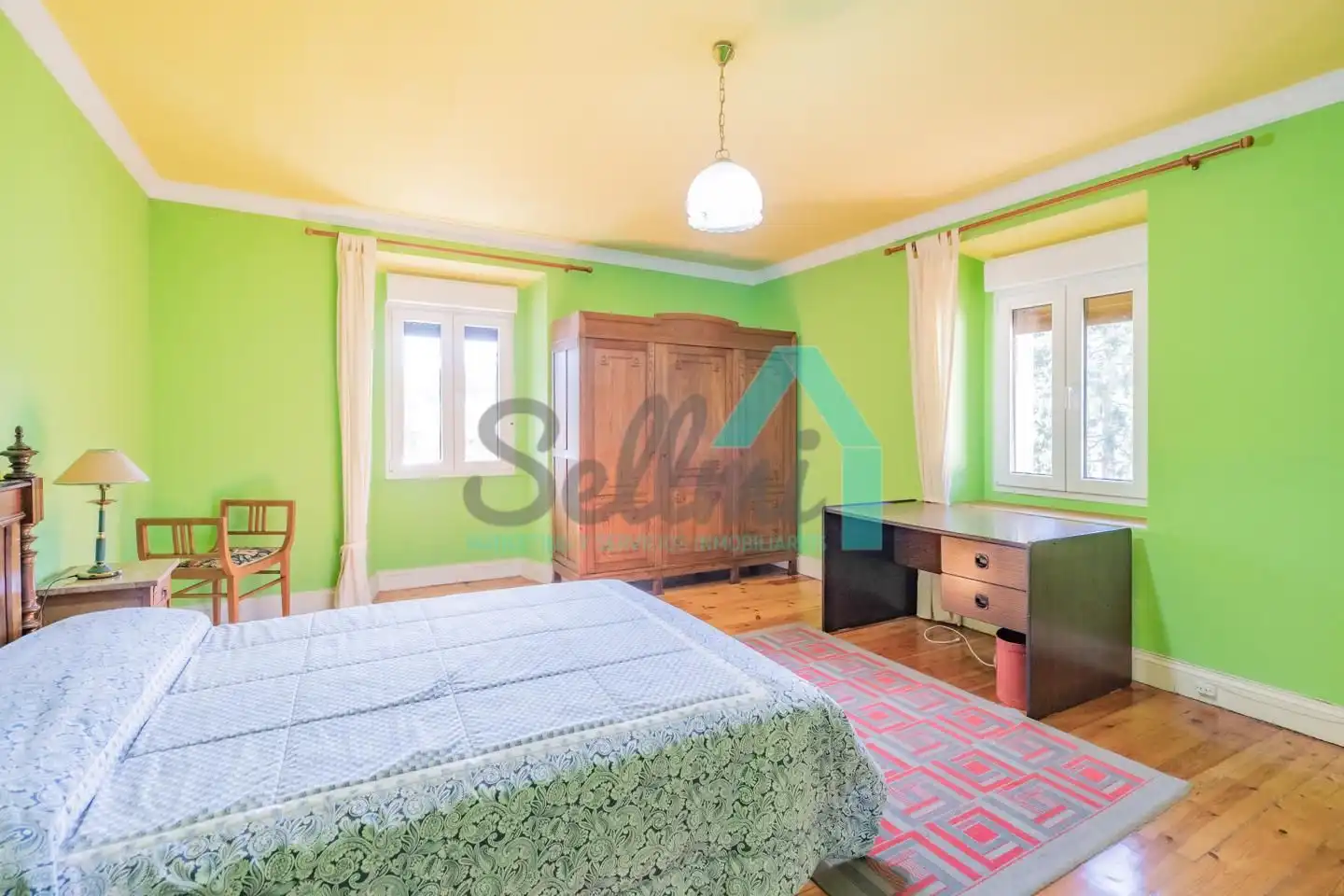 Bedroom of Houses for sale in Pravia  with Heating, Private garden and Parquet flooring