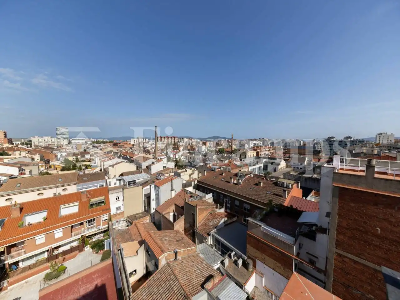Vista exterior de Pis en venda en Sabadell amb Calefacció, Parquet i Terrassa