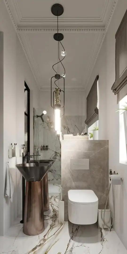 Baño de Piso de alquiler en Madrid con Aire acondicionado y Calefacción
