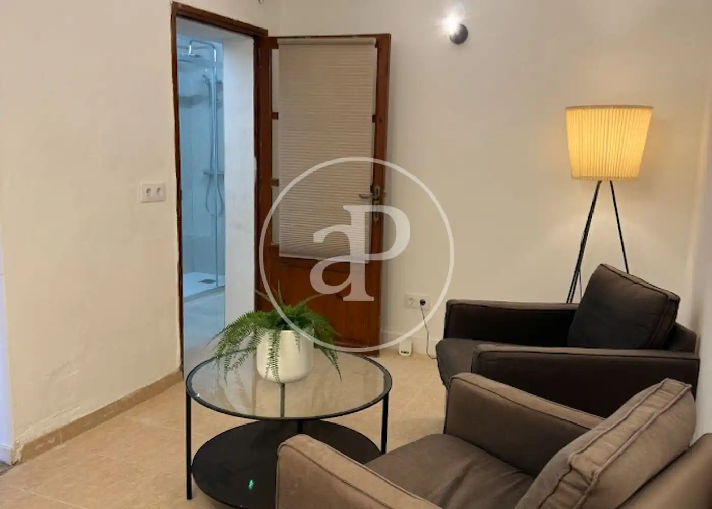Sala d'estar de Casa adosada de lloguer en  Palma de Mallorca amb Aire condicionat, Calefacció i Jardí privat