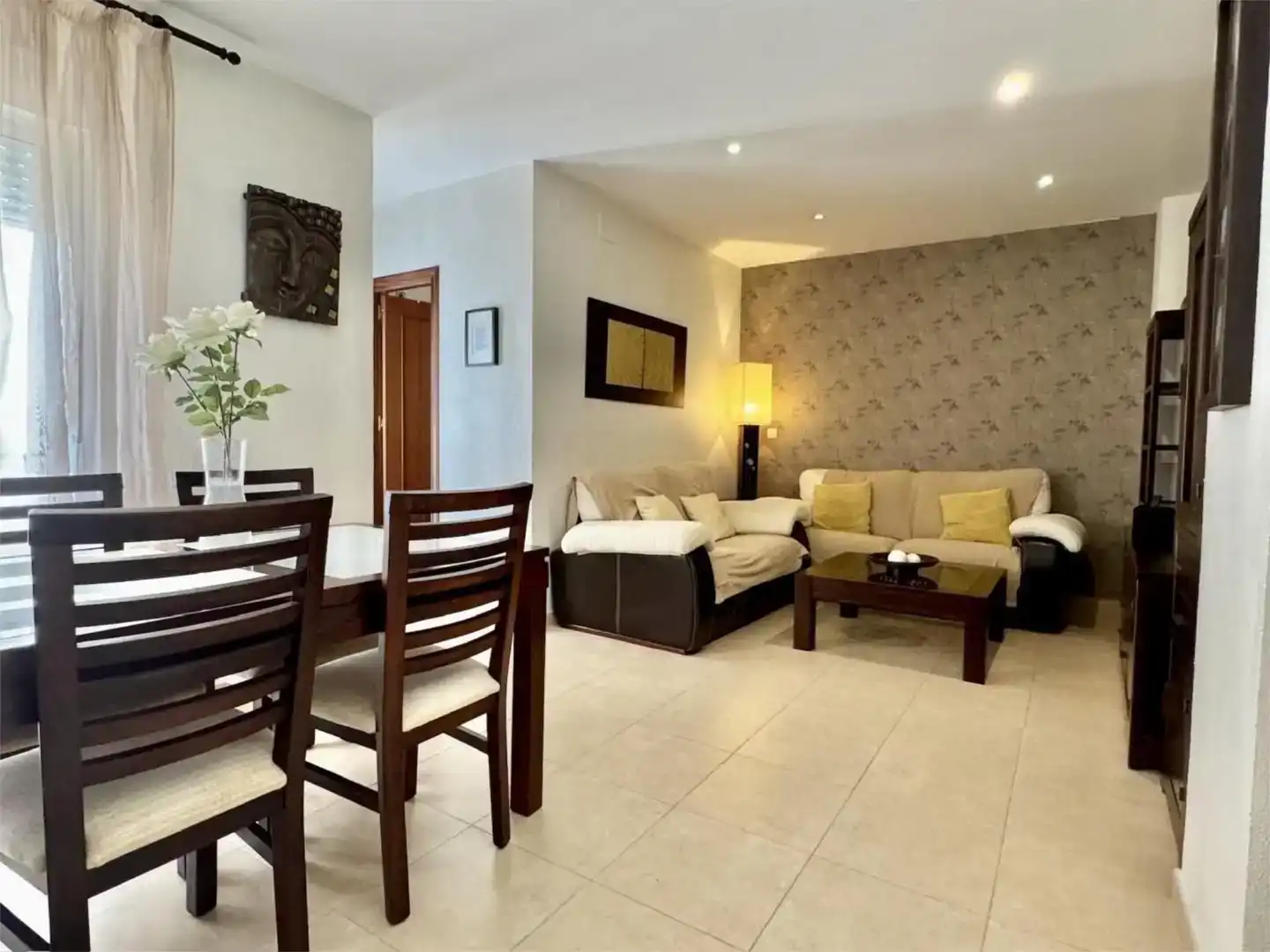 Wohnzimmer von Wohnung zur Miete in Sanlúcar de Barrameda mit Klimaanlage