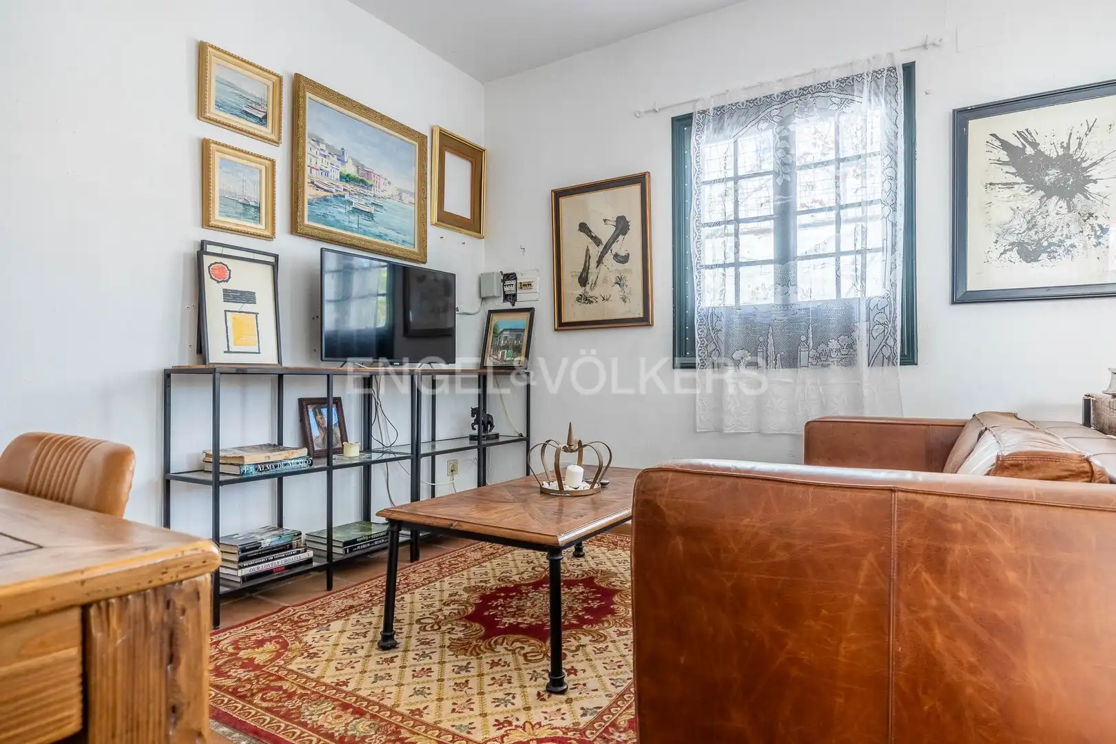 Sala d'estar de Finca rústica en venda en Alcalá de Guadaira amb Calefacció, Jardí privat i Terrassa