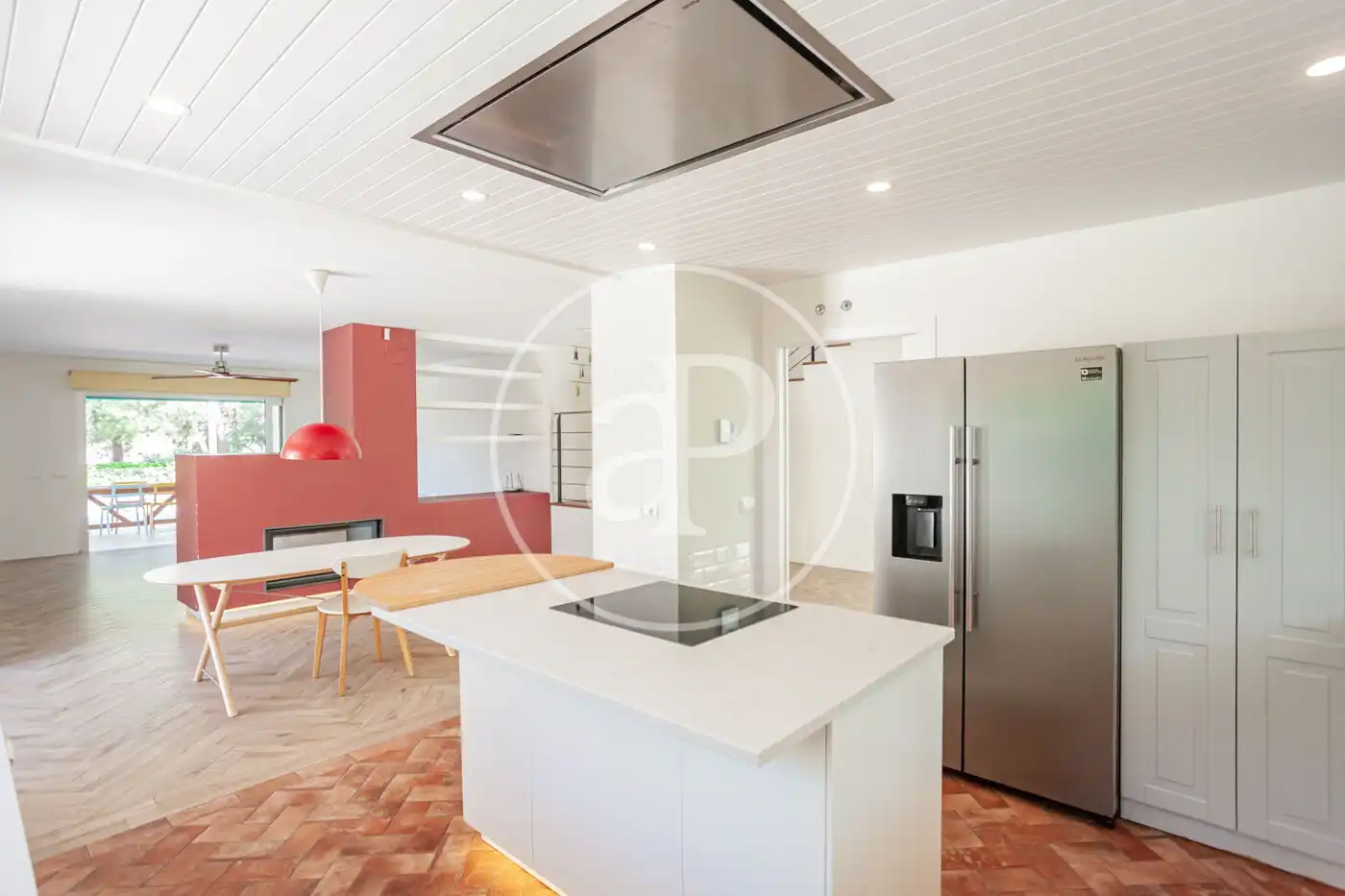 Cocina de Casa o chalet de alquiler en Madrid con Aire acondicionado, Calefacción y Jardín privado