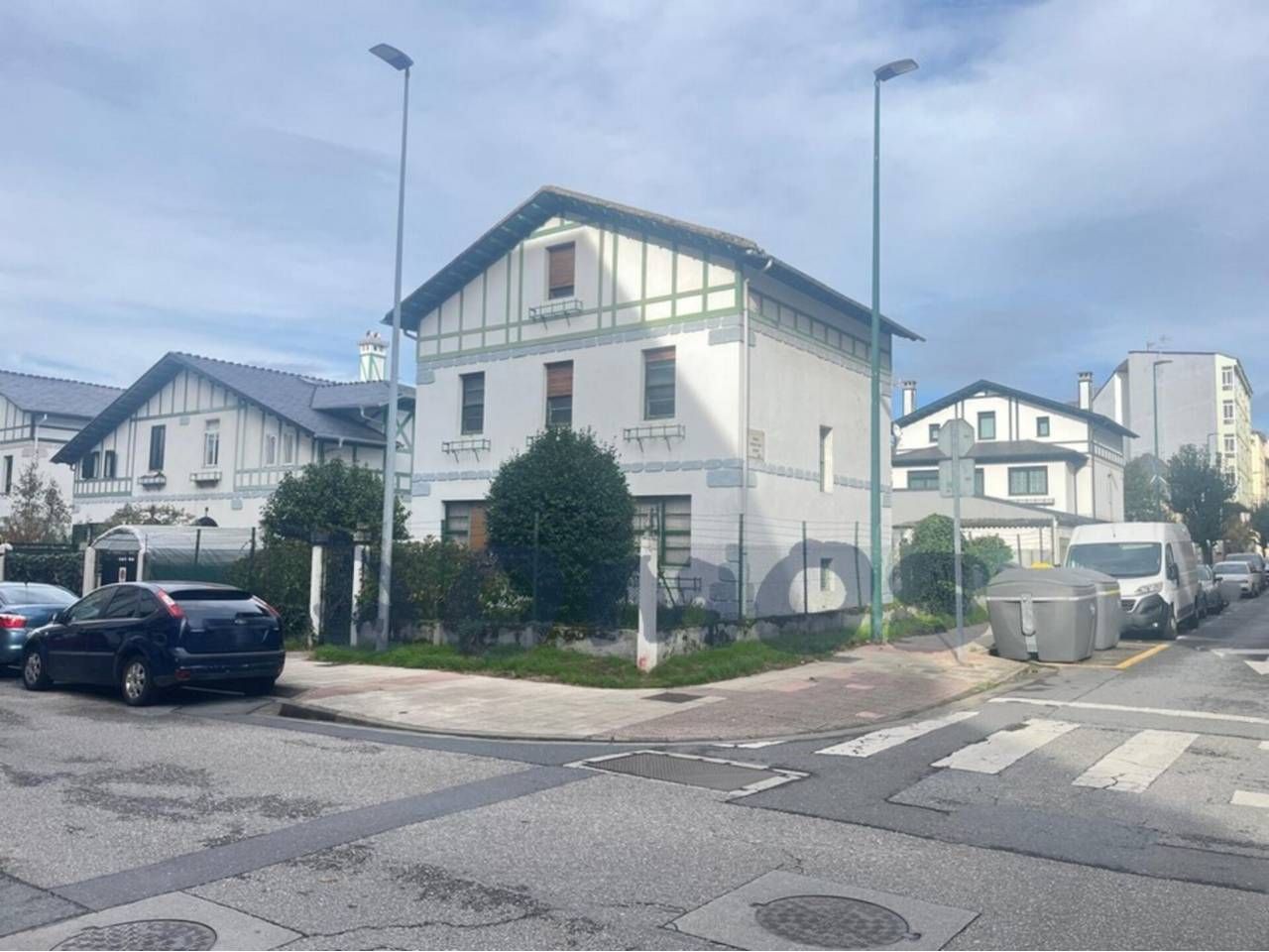 Exterior view of House or chalet for sale in Lugo Capital  with Heating and Private garden