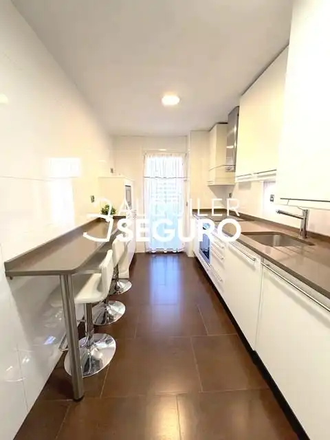 Cocina de Piso de alquiler en Leganés con Aire acondicionado, Calefacción y Amueblado