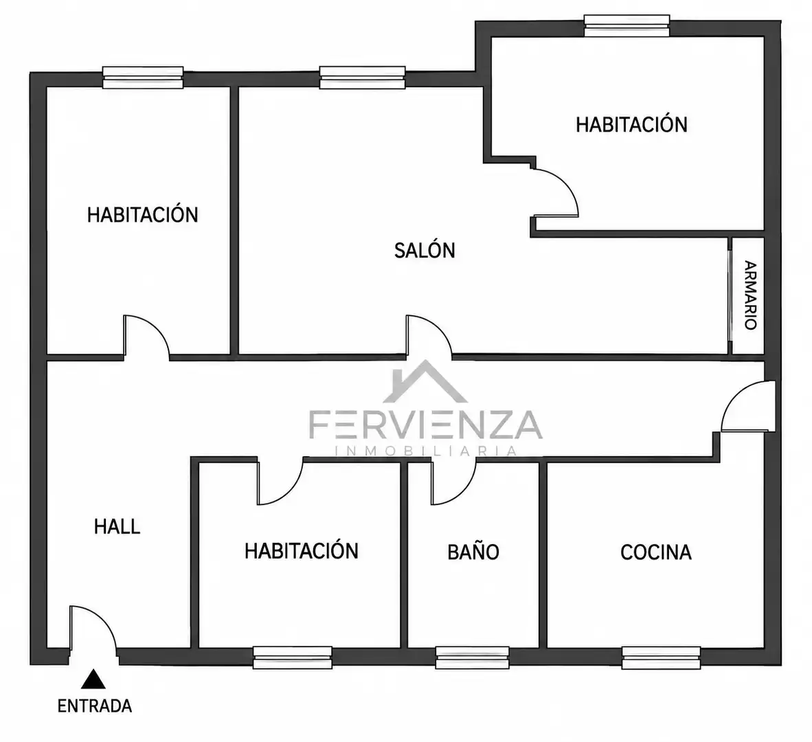 Piso con ascensor en venta en Fozaneldi - Tenderina - Ventanielles, imagen 2