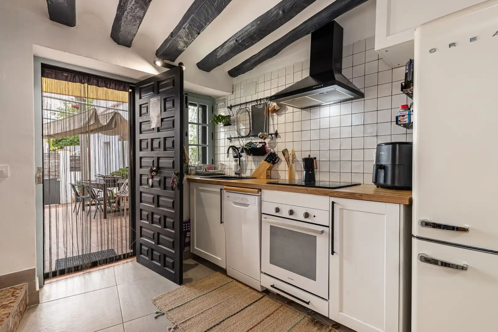 Küche von Einfamilien-Reihenhaus zum Verkauf in Olmeda de las Fuentes mit Heizung und Terrasse
