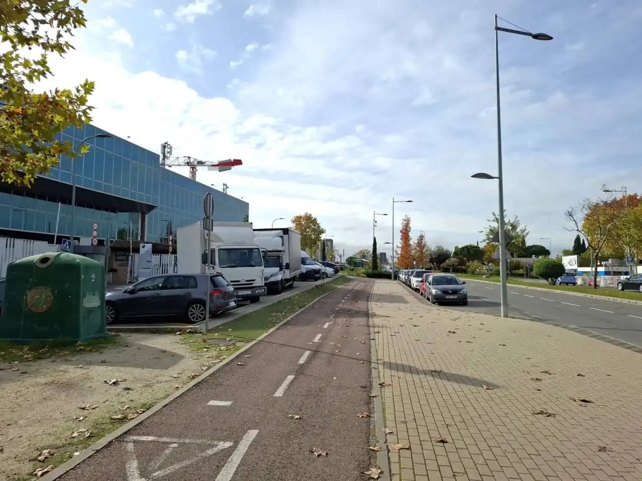 Parkplatz von Büro zur Miete in San Sebastián de los Reyes mit Klimaanlage, Heizung und Alarm