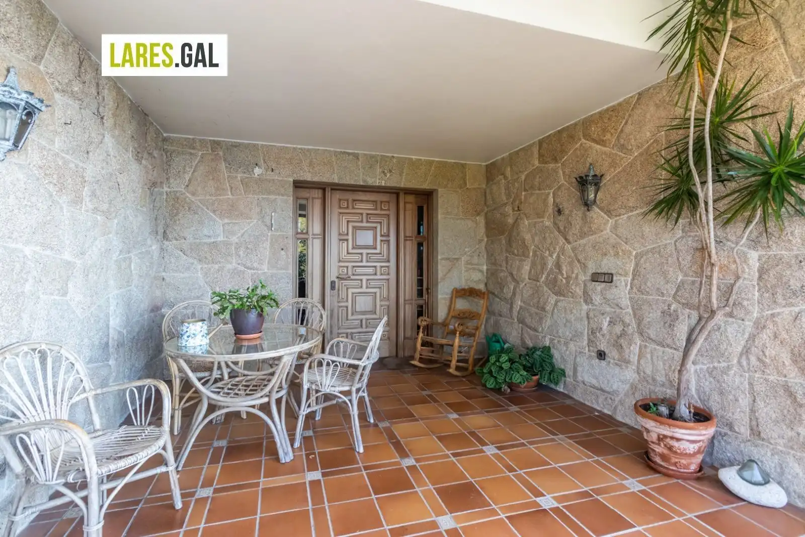 Terrassa de Casa o xalet de lloguer en Moaña amb Calefacció, Terrassa i Moblat