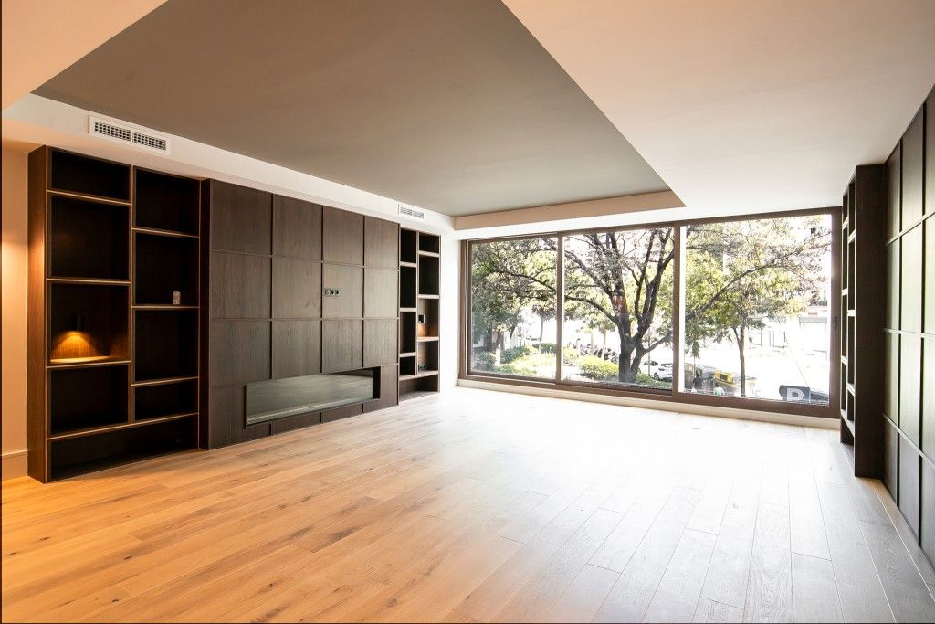 Living room of Apartment for sale in  Barcelona Capital  with Heating and Parquet flooring